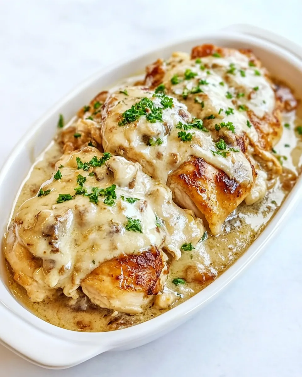 Easy Texas Roadhouse Smothered Chicken recipe photo
