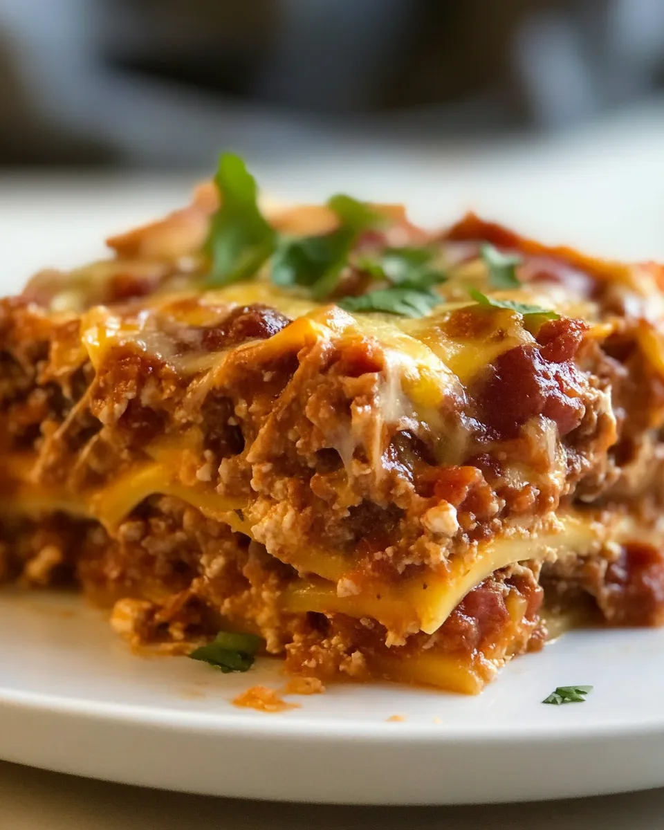 Classic Texas Style Lasagna image