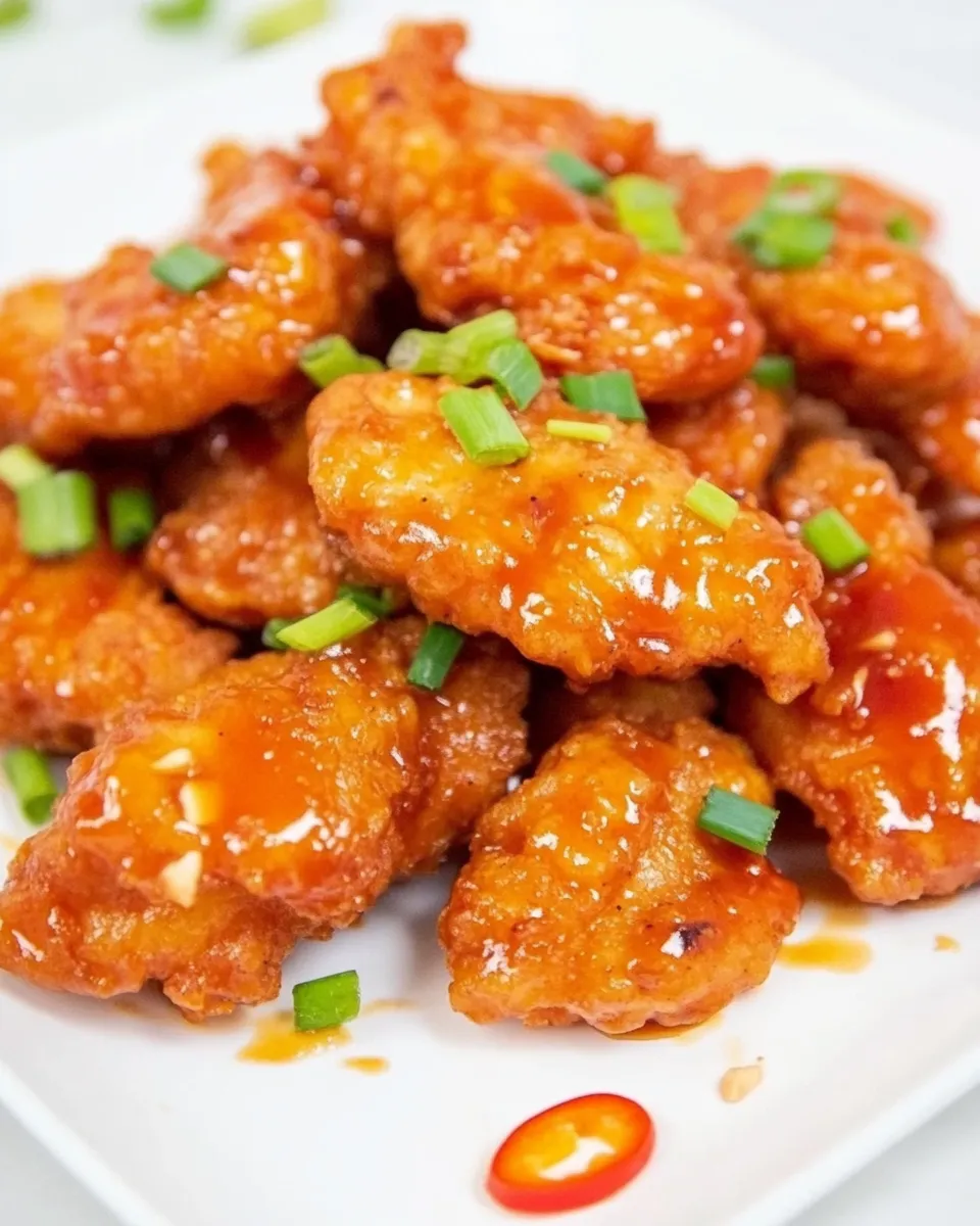 Delicious Thai Chicken Bites shot