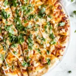 Homemade Thai Chicken Pizza photo