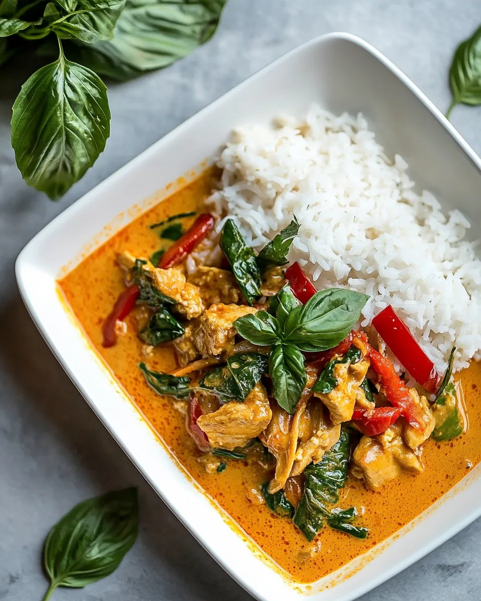 Classic Thai Panang Curry image