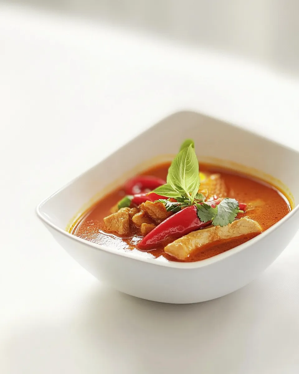 Classic Thai Red Duck Curry image