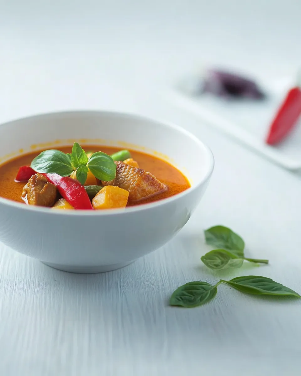 Easy Thai Red Duck Curry recipe photo