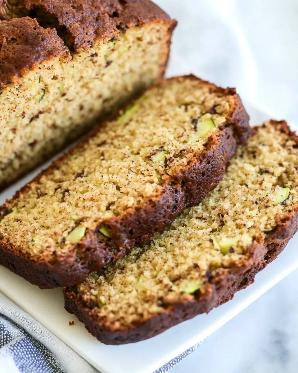 Delicious The BEST Almond Flour Zucchini Bread image