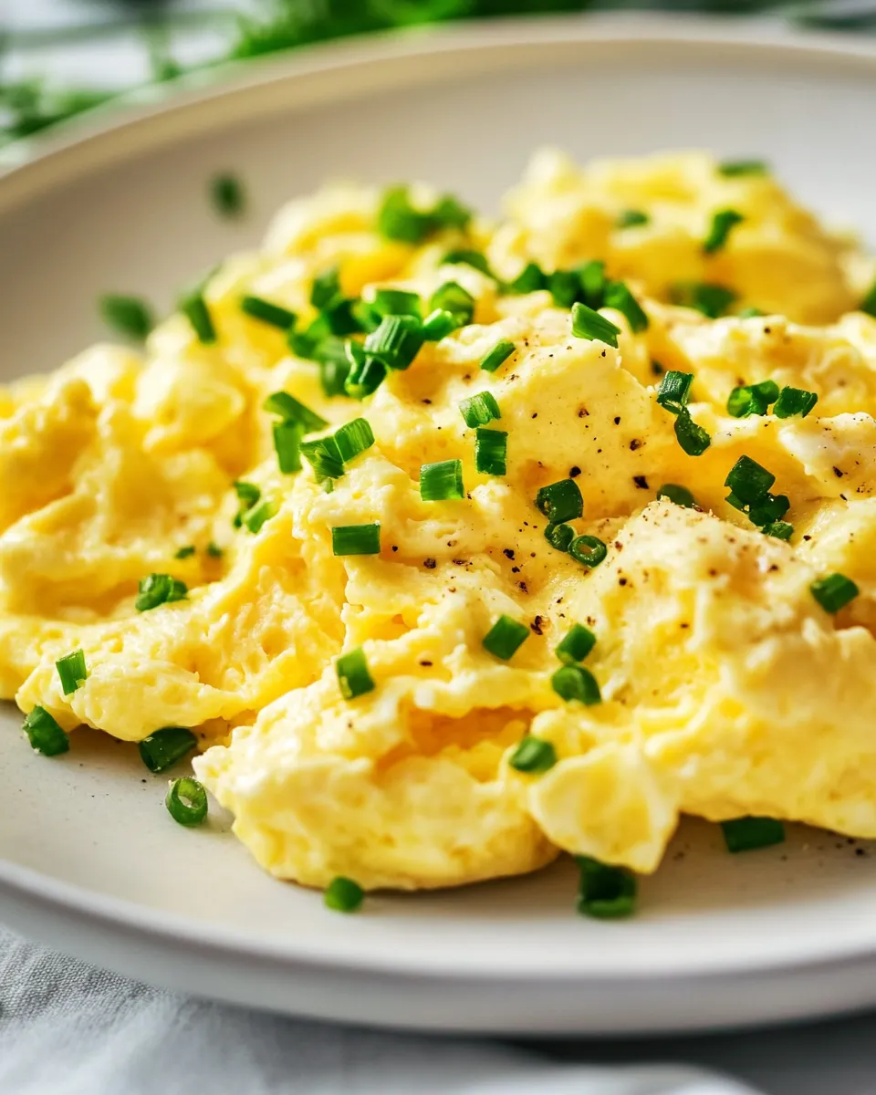 Easy The BEST Scrambled Eggs! photo