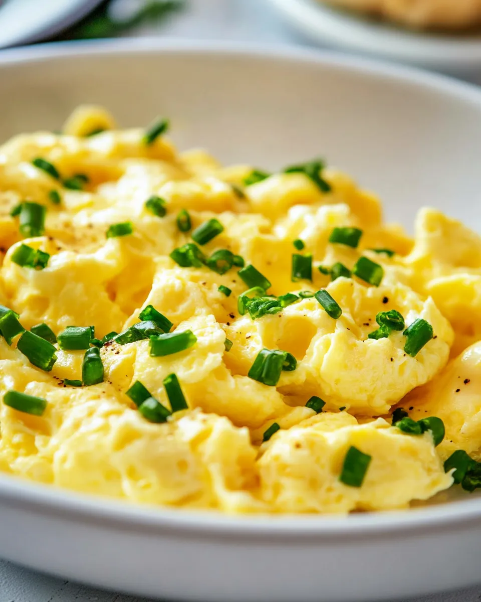 Delicious The BEST Scrambled Eggs! recipe photo