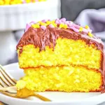 Homemade The BEST Yellow Cake & Chocolate Buttercream Frosting photo