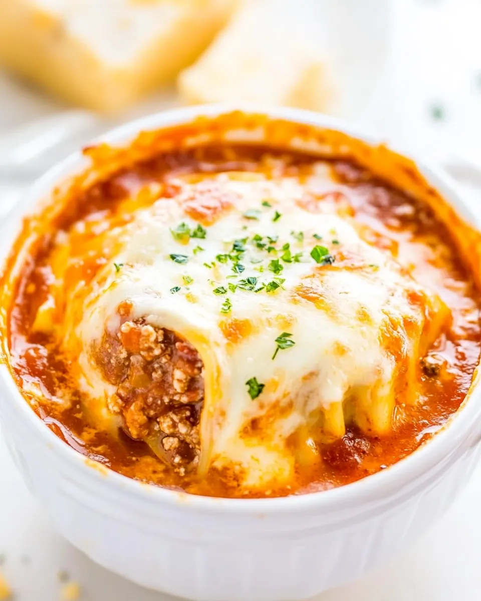 Delicious The Best 30-Minute Lasagna Soup image