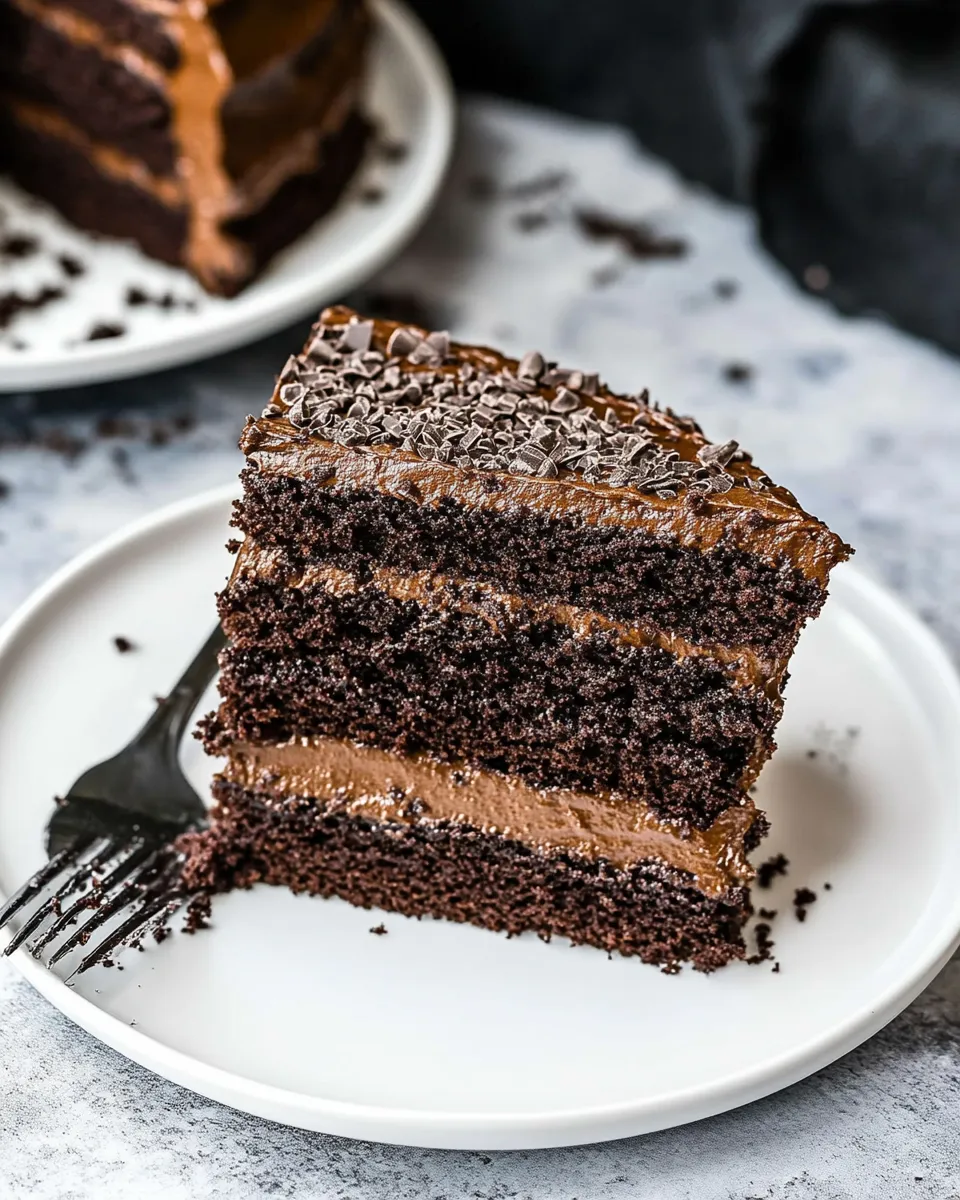 Homemade The Best Chocolate Cake photo