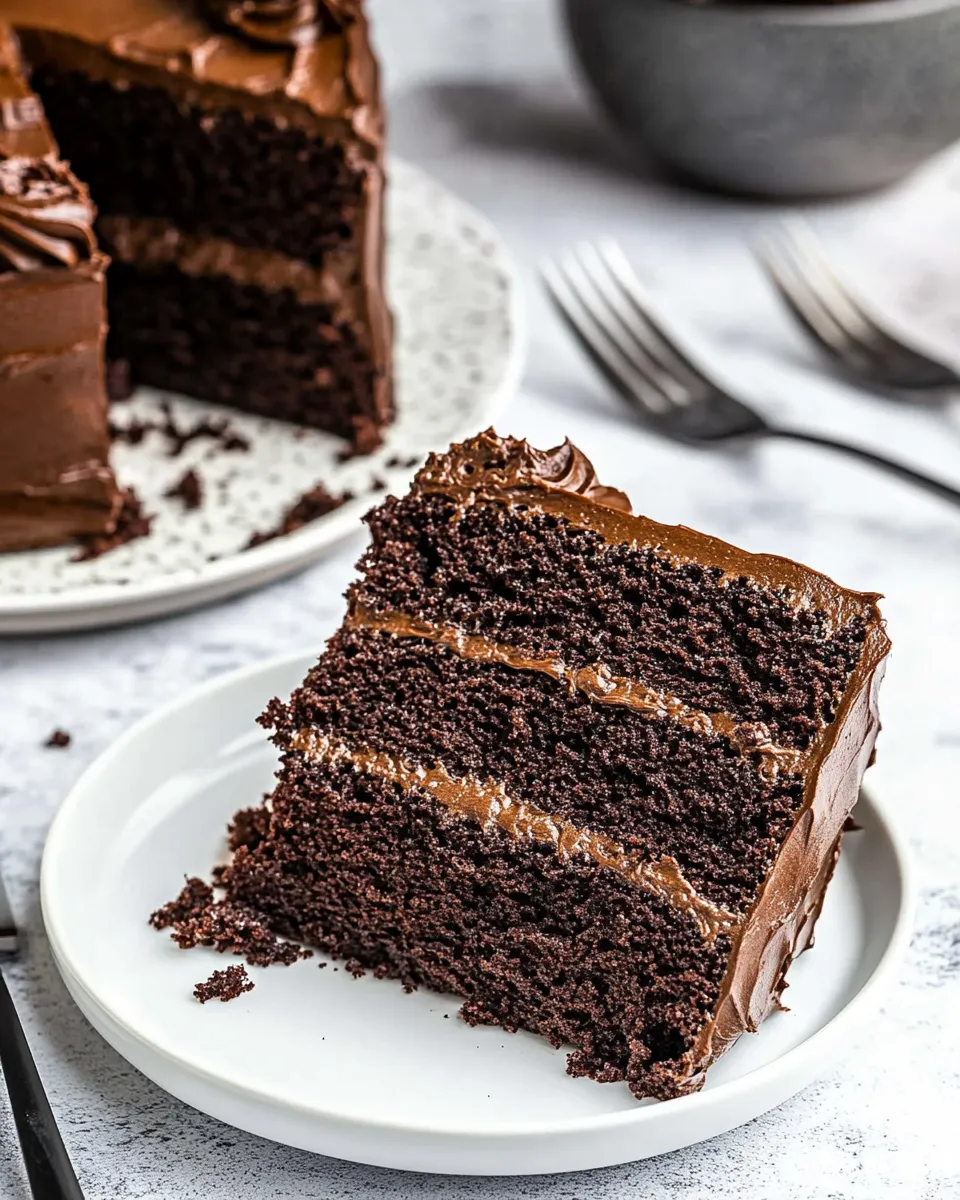 Easy The Best Chocolate Cake recipe photo