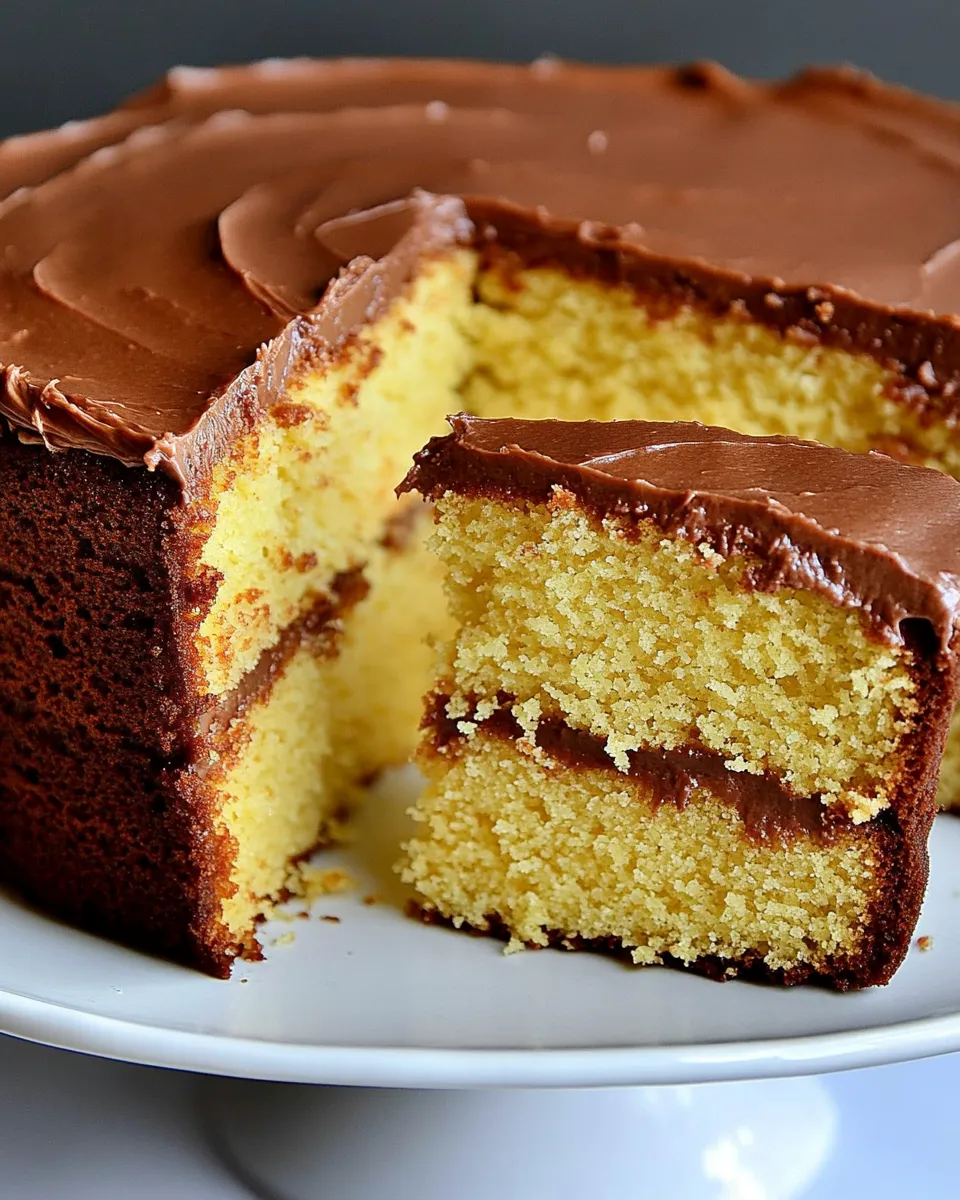 Easy The Best Classic Yellow Cake Recipe recipe photo