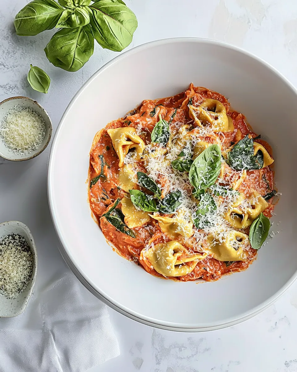 Classic The Best Creamy Tomato & Spinach Tortelloni image