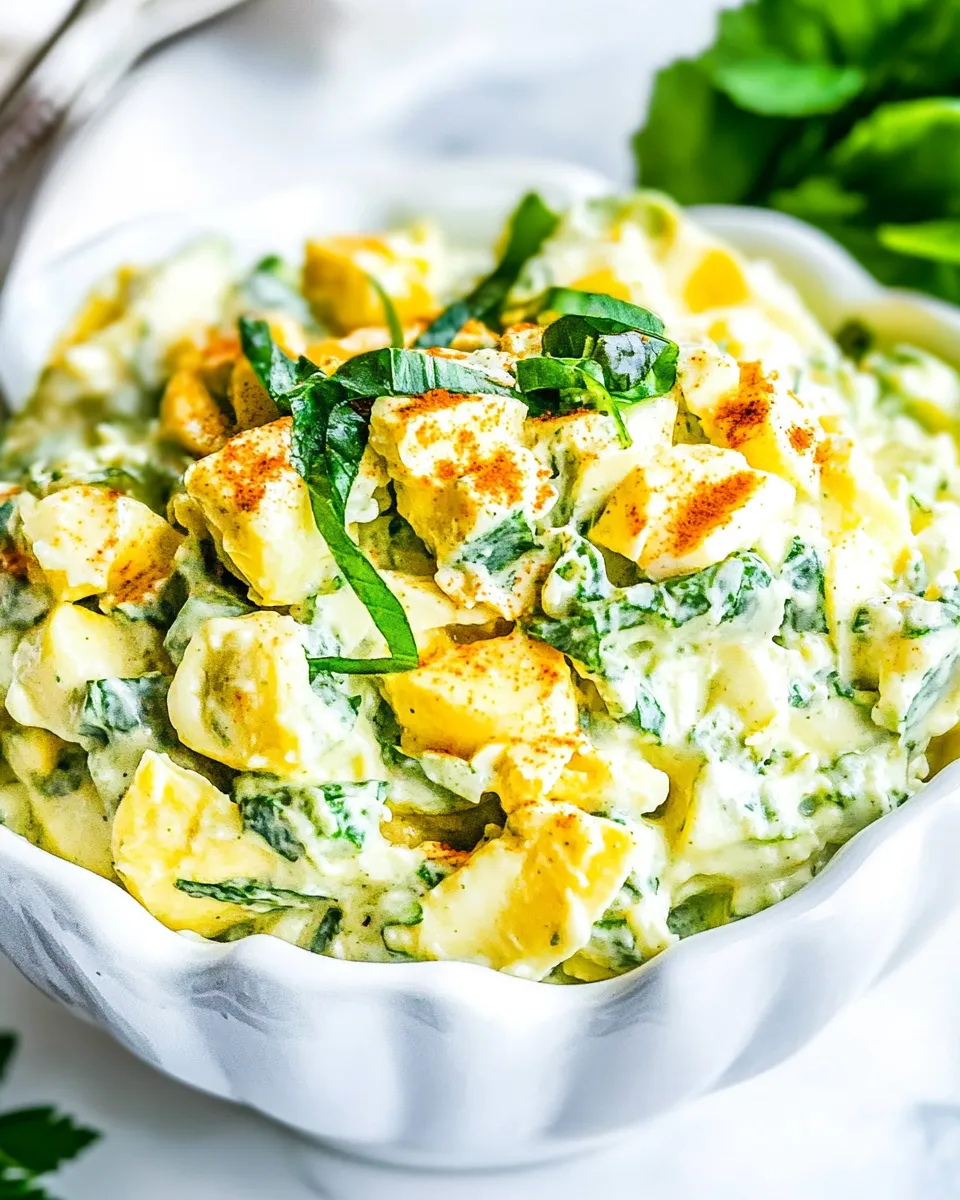 Easy The Best Egg Salad Recipe shot