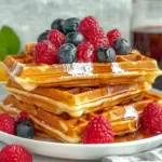 Homemade The Best Paffles (Waffle Pancakes) photo
