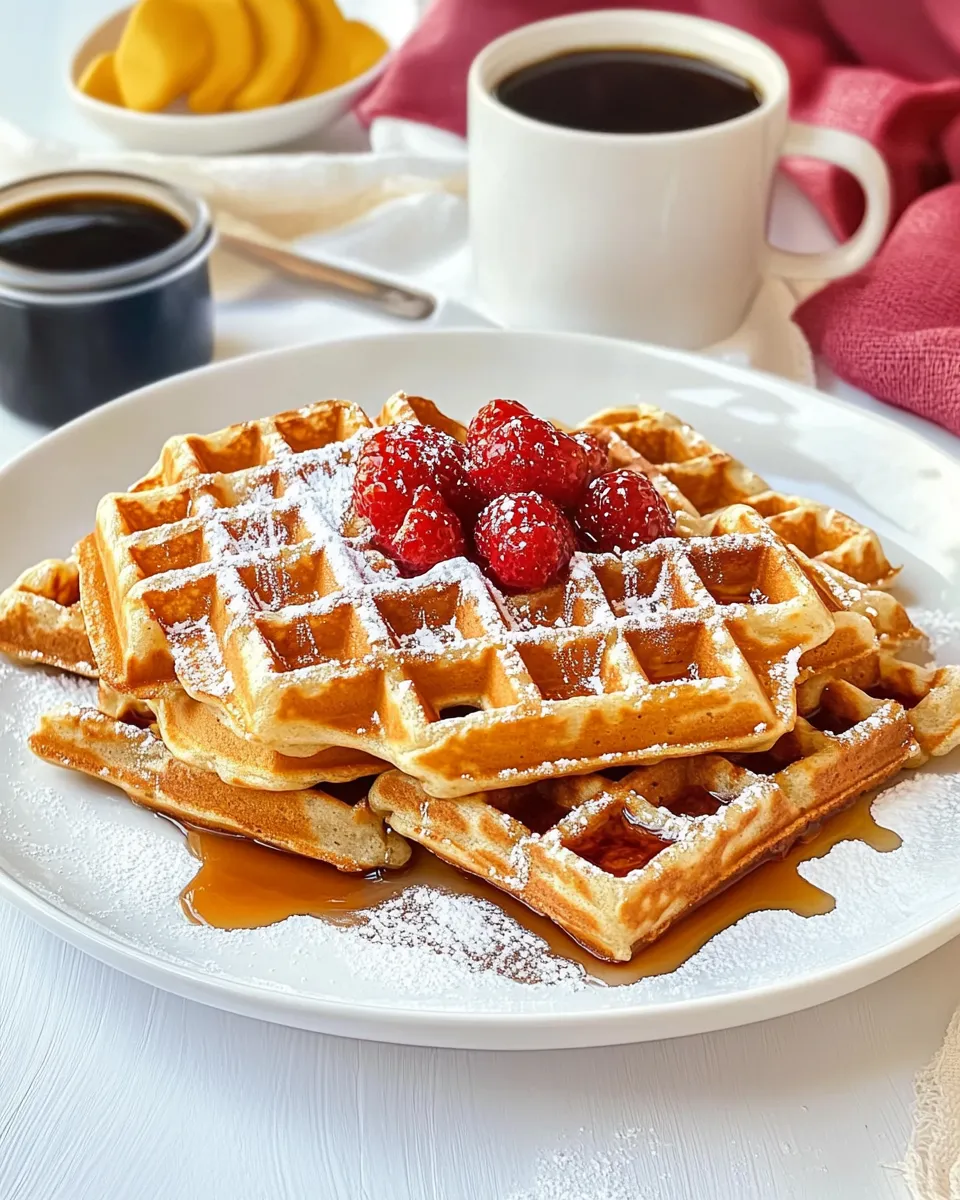 Easy The Best Paffles (Waffle Pancakes) recipe photo