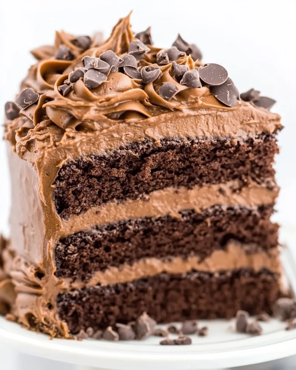 Homemade The Best Triple Chocolate Layer Cake photo