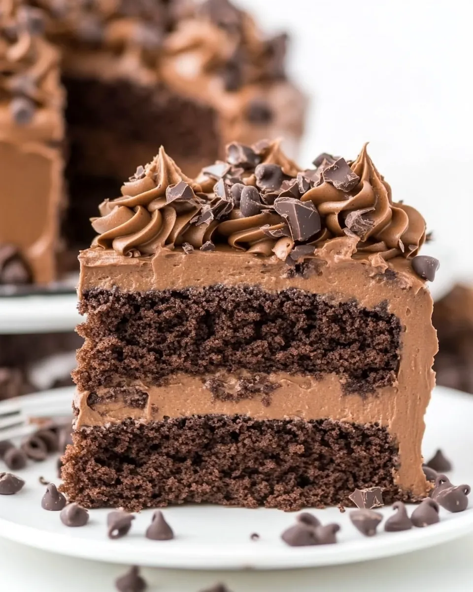 Classic The Best Triple Chocolate Layer Cake image
