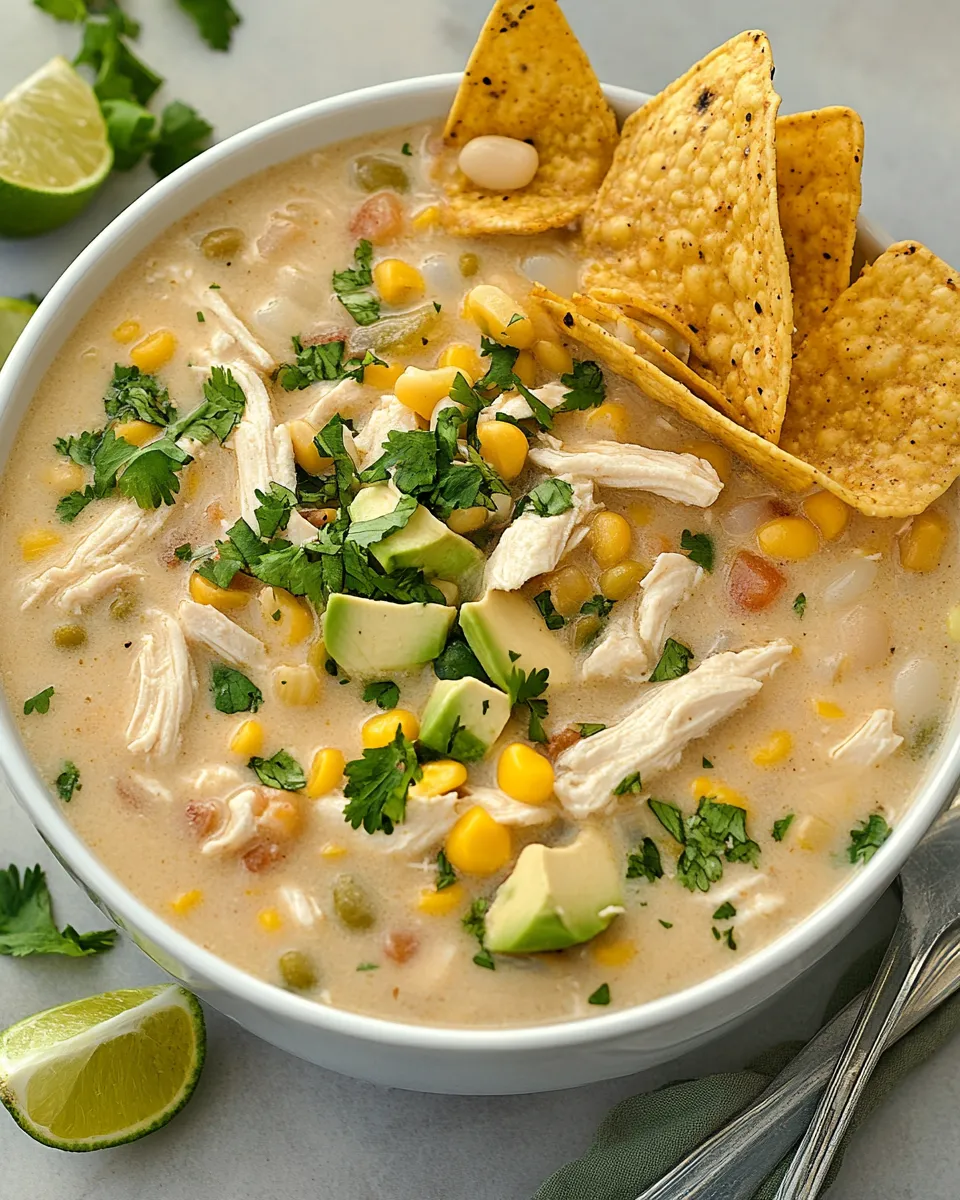 Classic The Best White Chicken Chili image