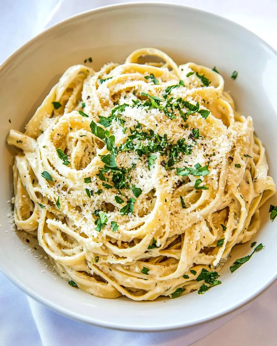 Homemade The Pasta House Company Fettuccine Alfredo photo
