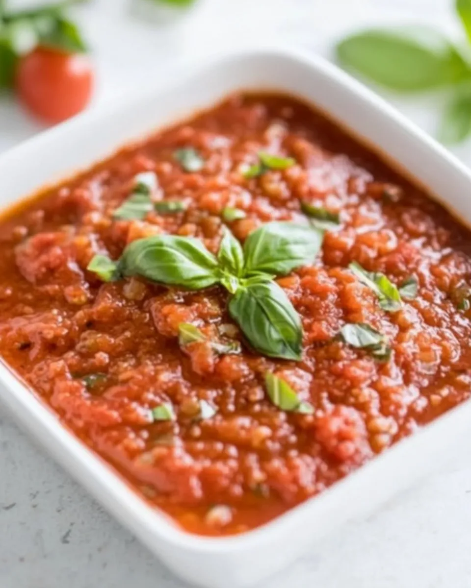 Easy The Ultimate Keto Pizza Sauce shot