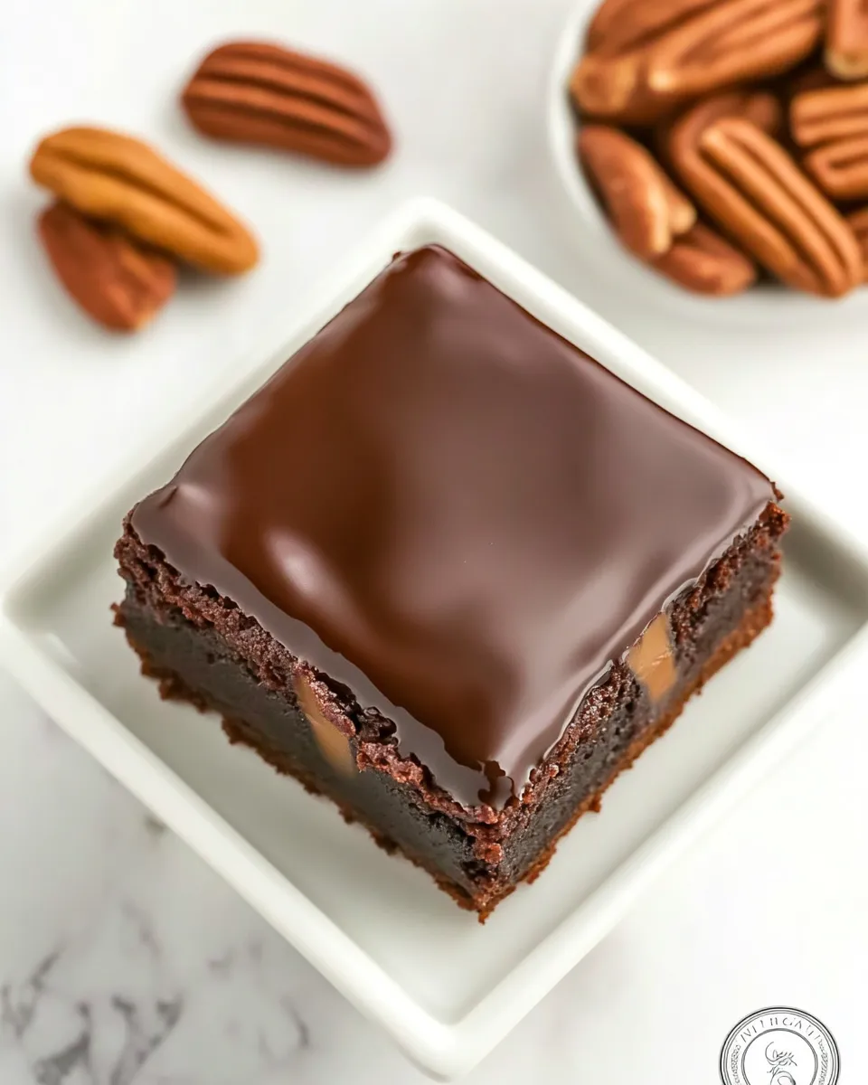 Delicious The Ultimate Turtle Brownies image