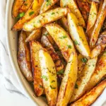 Homemade Thick Cut Oven Roasted Fries photo