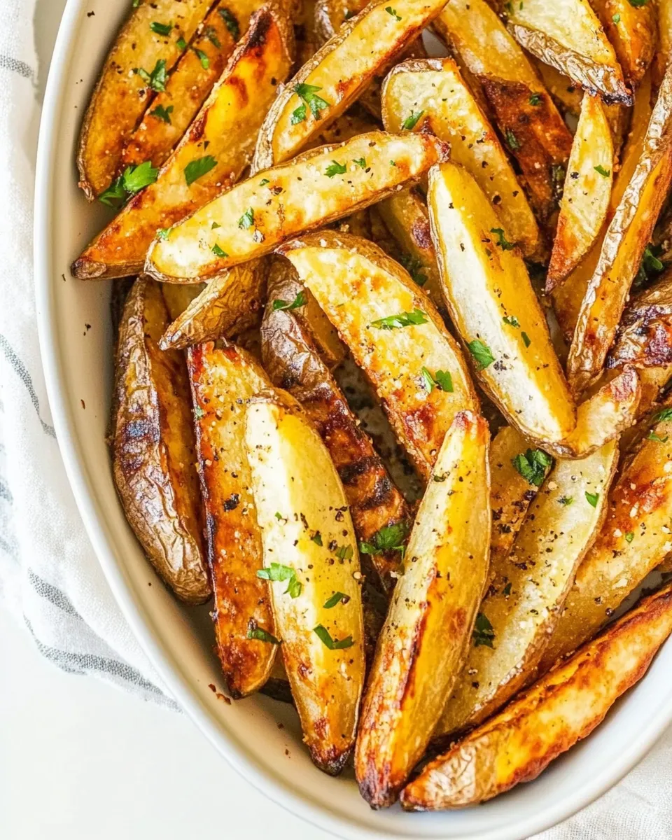 Homemade Thick Cut Oven Roasted Fries photo