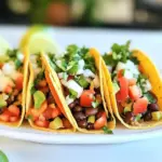 Homemade Three Bean Tacos photo