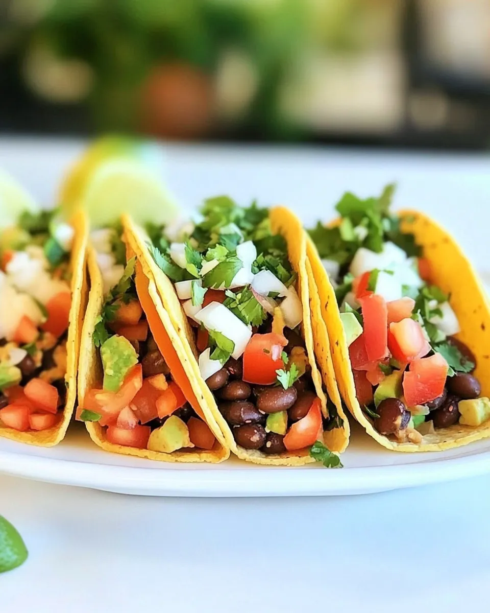 Homemade Three Bean Tacos photo