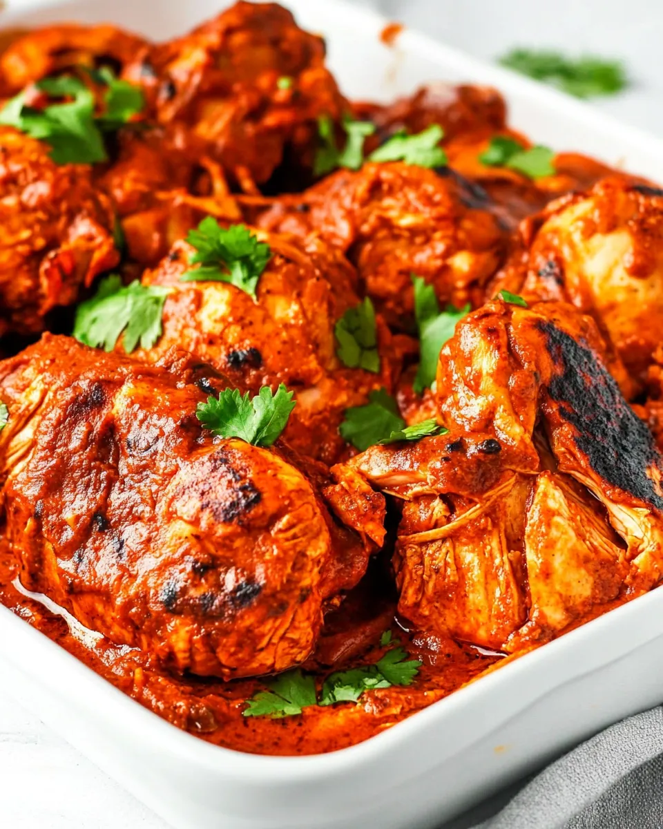 Quick Tinga Chicken dish photo