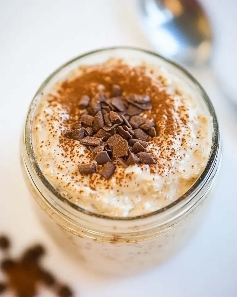 Homemade Tiramisu Overnight Oats photo