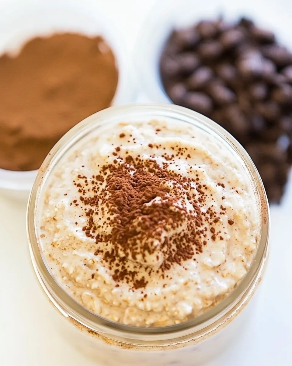 Easy Tiramisu Overnight Oats dish photo