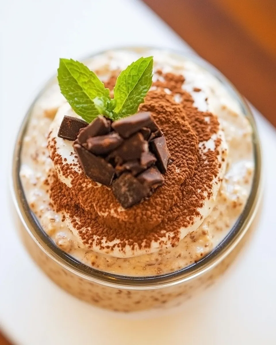 Delicious Tiramisu Overnight Oats picture