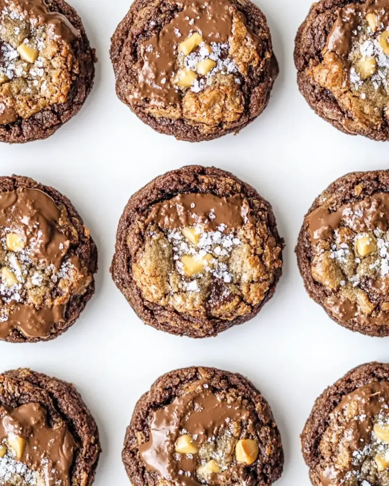 Homemade Toffee Brownie Cookies photo