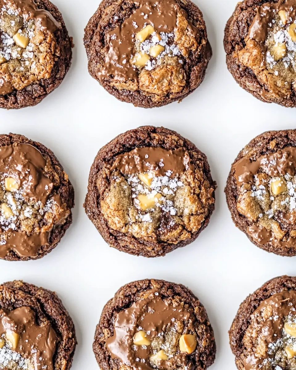 Homemade Toffee Brownie Cookies photo