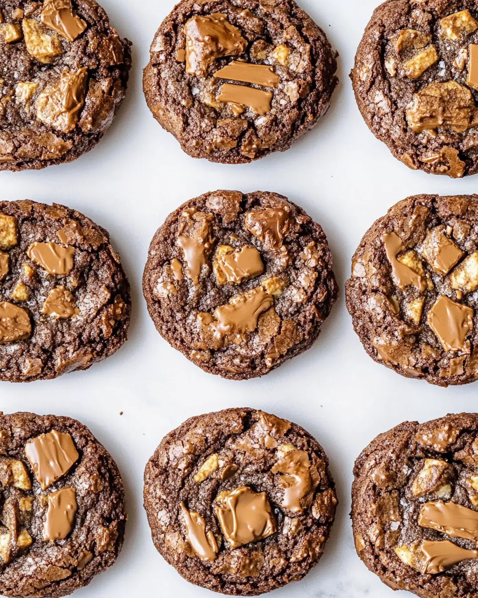 Classic Toffee Brownie Cookies image