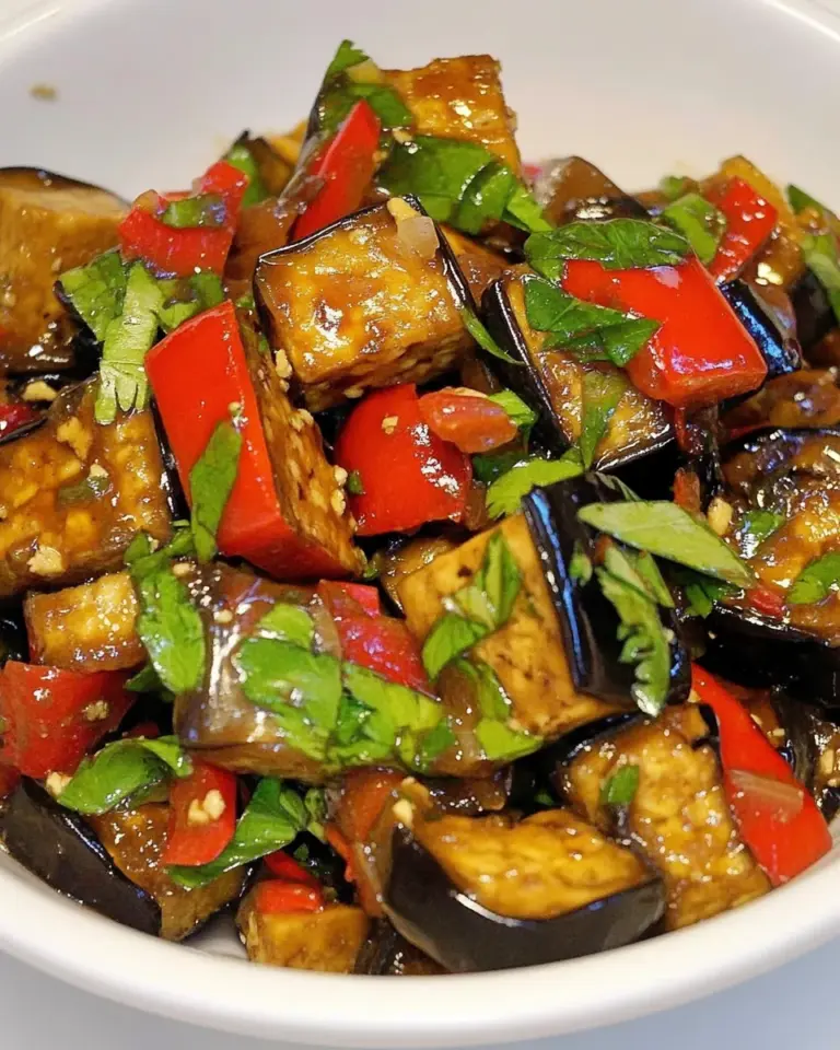 Easy Tofu and Eggplant Stir Fry photo