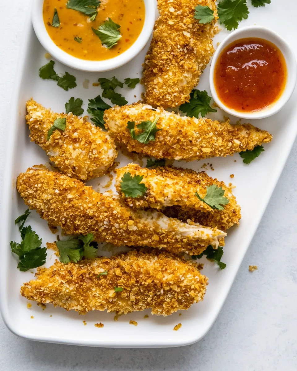 Easy Tortilla Encrusted Chicken Tenders photo