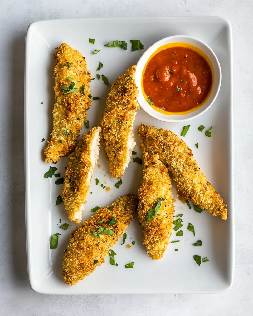 Best Tortilla Encrusted Chicken Tenders recipe photo
