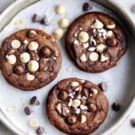 Homemade Triple Chip Chocolate Cookies photo
