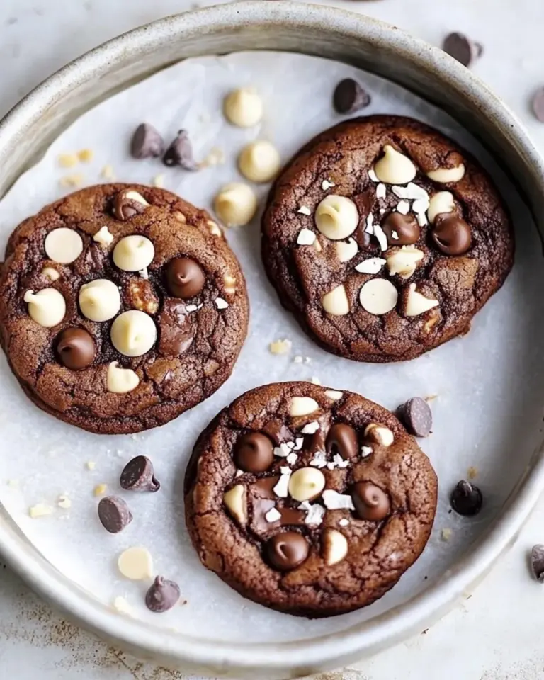 Homemade Triple Chip Chocolate Cookies photo