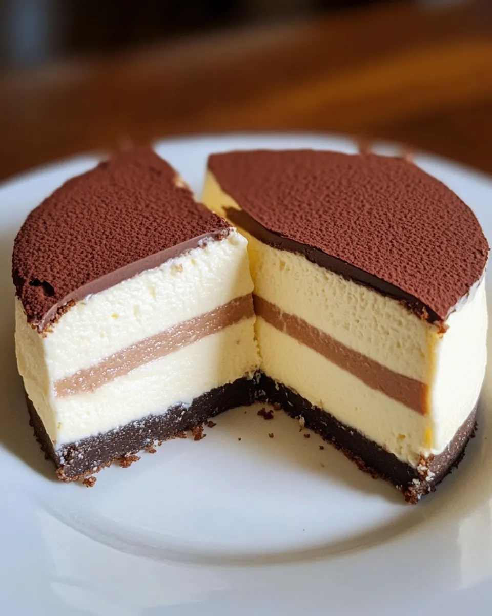 Delicious Triple Layer Cheesecake shot