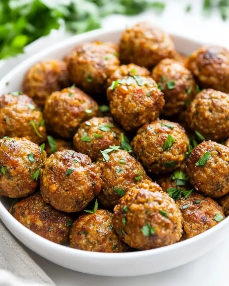 Homemade Turkey Chorizo Meatballs photo