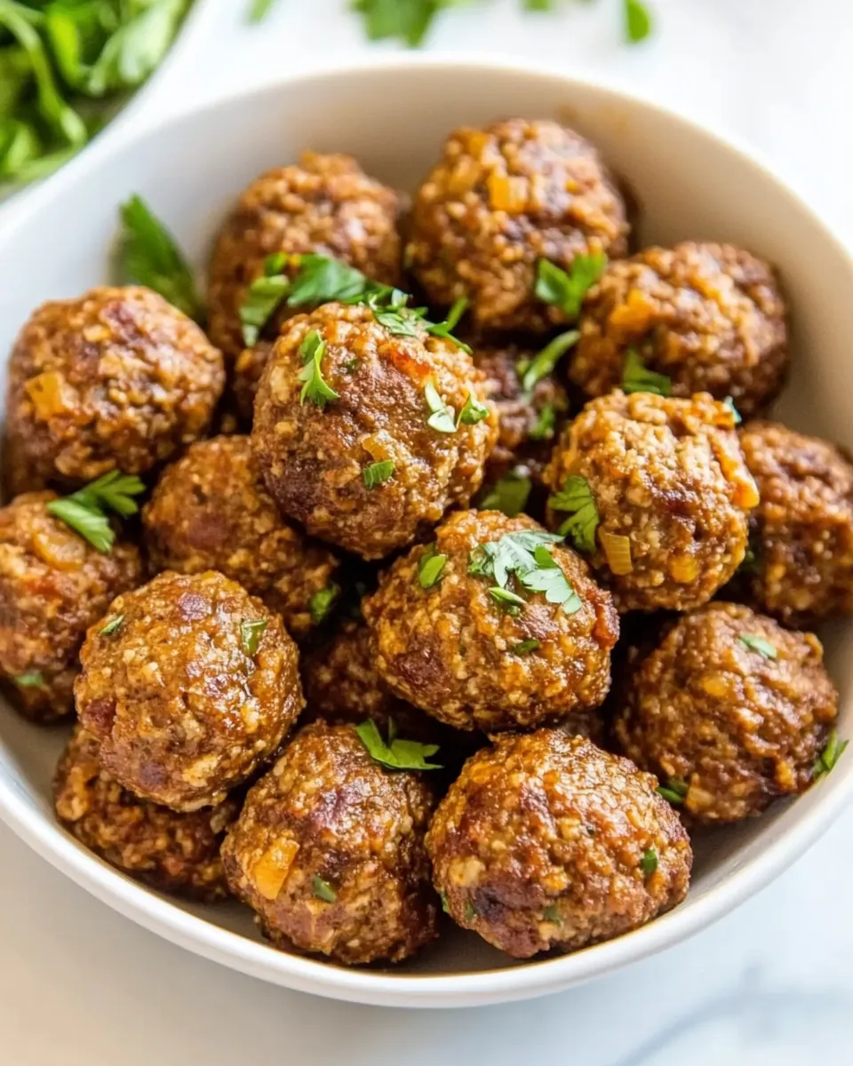 Classic Turkey Chorizo Meatballs image