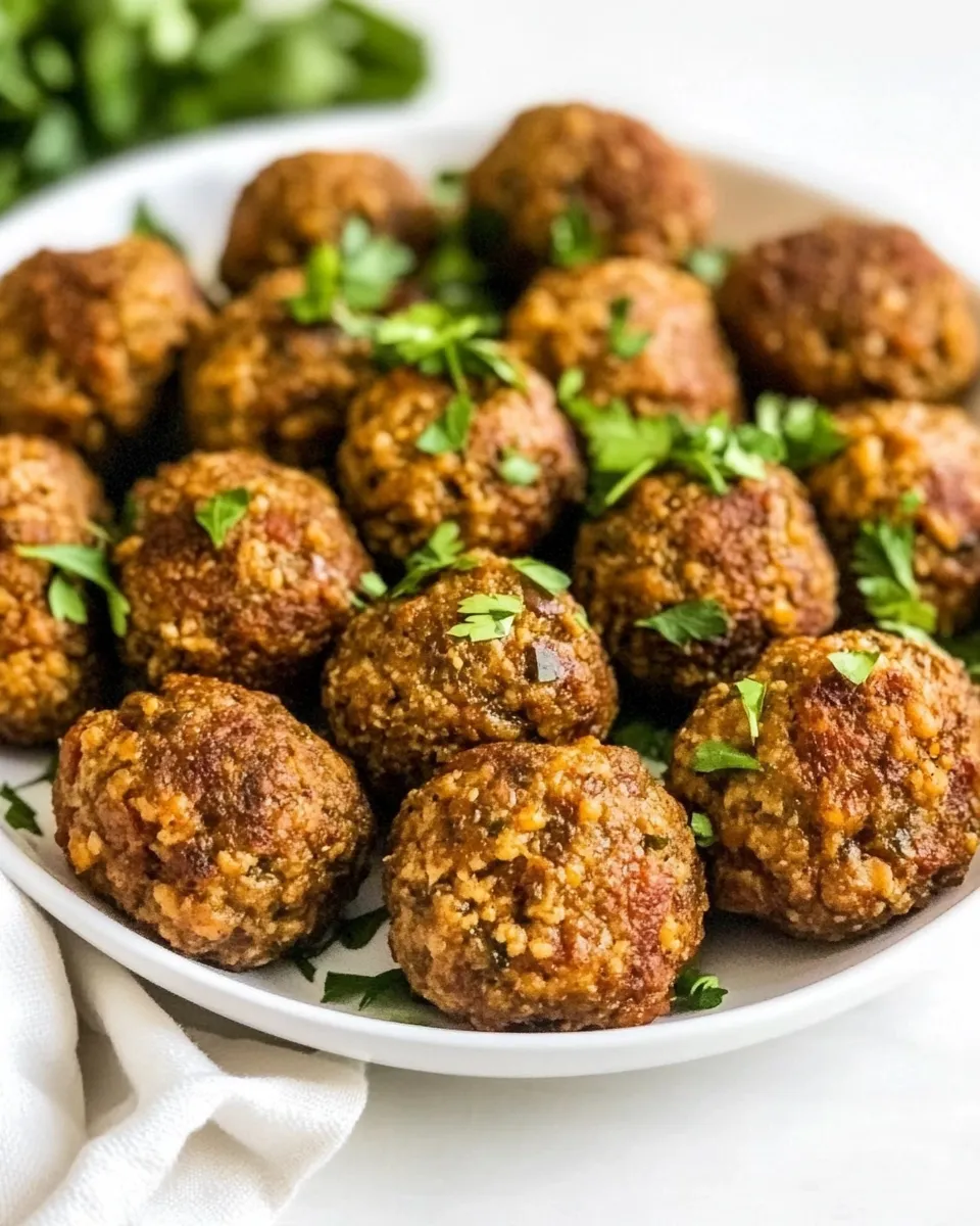 Easy Turkey Chorizo Meatballs recipe photo
