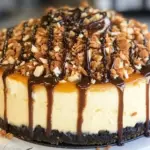 Homemade Turtle Cheesecake photo