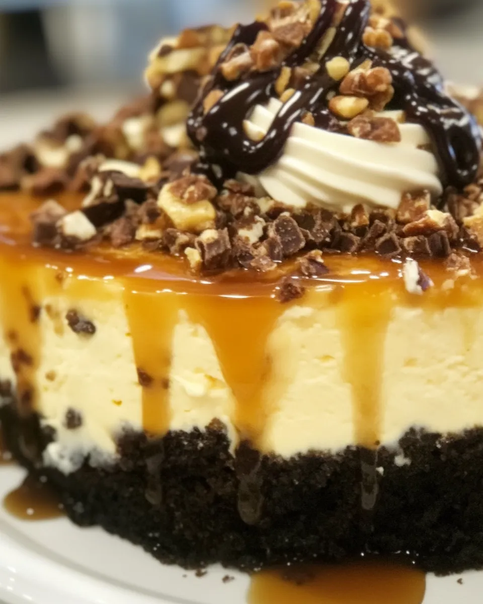 Easy Turtle Cheesecake recipe photo