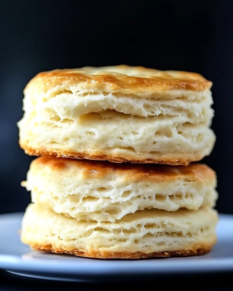 Easy Two Ingredient Cream Biscuit Recipe photo