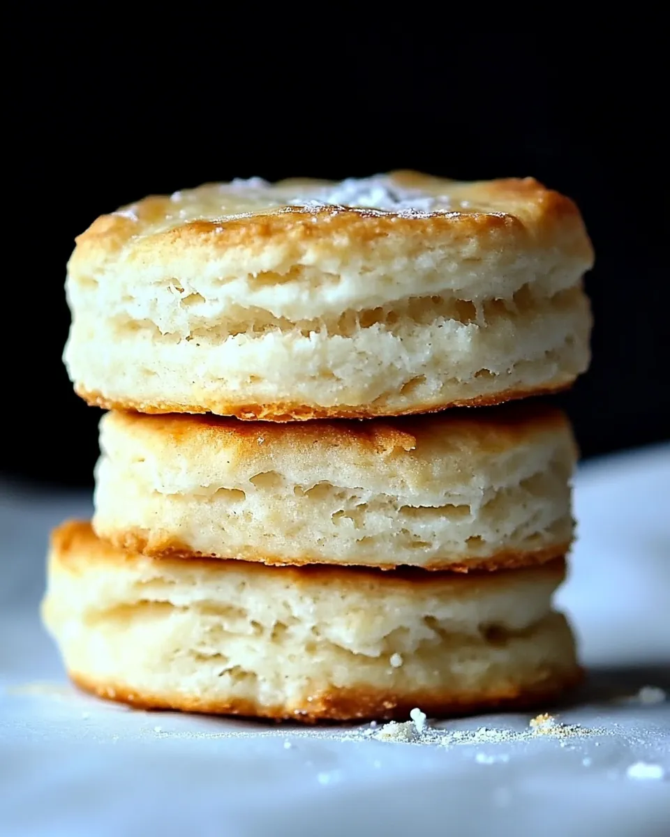 Quick Two Ingredient Cream Biscuit Recipe shot