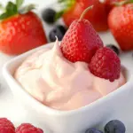 Easy Two Ingredient Fruit Dip (A 60 Second Recipe) photo